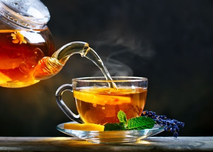 هل الشاي الاحمر بدون سكر يحرق الدهون